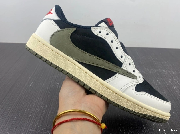 MaikeSneakers Olive 1 Low x Scott Air WMNS Travis OG Jordan DZ4137-106 0809